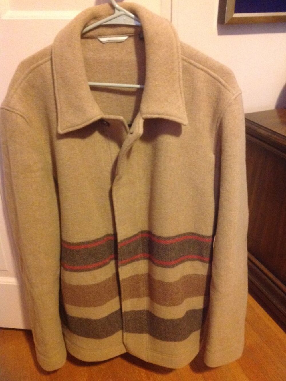 Ted Baker Men's X-Large (5) Multicolor Wool Jacket -New without Tags -Never Worn